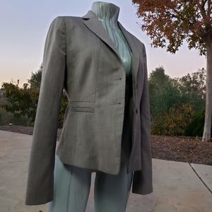 Ann Taylor Ultra Sexy Grey Professional Blazer